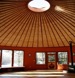 Yurt gỗ yurt nhà Mông Cổ 4 mùa - Product Image 1