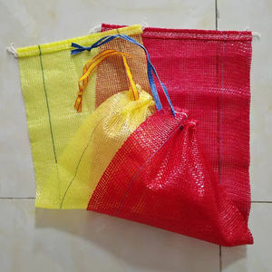 Bolsa de malla de cebolla y patata personalizada del fabricante para paquetes de frutas y verduras - Product Image 1