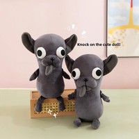 Niedliches Kreatives Hunde-Plüschtier Super Weiches Stofftier Lustiges Stressabbau-Geschenk Peluche