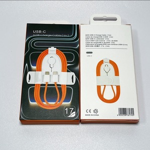 สายชาร์จเร็ว 60W PD แบบถักไนลอน USB-C to USB-C สายชาร์จความเร็วสูง Type-C to Type-C สำหรับ iPhone 17 - Product Image 5