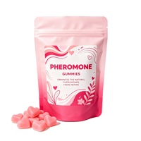 Gomitas con Feromonas OEM, Suplemento de Fibra Dietética para el Equilibrio Hormonal Natural, Gomitas con Feromonas para Mujeres