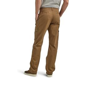 Pantalones Cargo rectos informales de talla grande para hombre, precio al por mayor, diseño personalizado, tejido elegante con múltiples bolsillos de Color sólido - Product Image 5