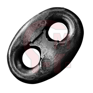 Hlm समुद्री हार्डवेयर गर्म डुबकी गैल्वेनाइज्ड केटर चेन डिचेबल किटर शेकेल समुद्री मूरिंग केटर शेकेल - Product Image 5