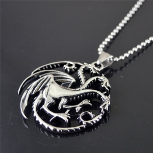 Collar de Dragón Vintage para Hombre, Chapado en Oro PVD de 14k y 18k, Acero Inoxidable 316L, Joyería Fina - Product Image 4