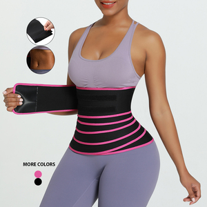 Pour HEXIN Logo personnalisé amincissant taille formateur taille unique pansement Latex Wrap 4 mètres ceinture façonneur pour grandes tailles - Product Image 1