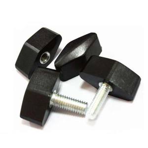 Bán buôn đen nhựa Bakelite haed ngón tay cái vít sao xử lý kẽm mạ điều chỉnh Knob vít Metric Hệ thống đo lường - Product Image 1