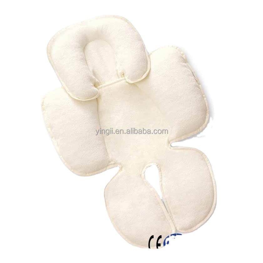 E993 подушка для головы для младенцев цвета слоновой кости, автомобильные сиденья, подушка, мягкие набивные коляски, подушка для головы автомобиля