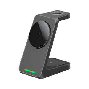 Cargador Inalámbrico Magnético 3 en 1 <span class=keywords><strong>Compatible</strong></span> <span class=keywords><strong>con</strong></span> <span class=keywords><strong>iPhone</strong></span> <span class=keywords><strong>Serie</strong></span> 16/15 y <span class=keywords><strong>Apple</strong></span> <span class=keywords><strong>Watch</strong></span> Ultra - Product Image 1