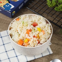 Dry Shirataki Rice Sugar Free Instant Konjac Rice White for Healthy