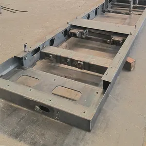カスタム鋼構造製造溶接プロセス研磨鋼エンクロージャーボックスフレーム板金製造