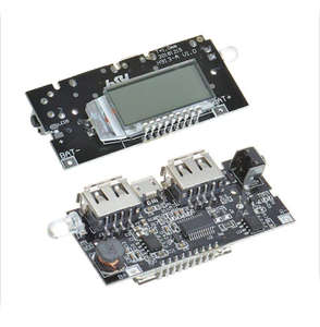 OKY3604แบบ Dual USB 5V 2.1A 1A จอ LCD ที่ชาร์จแบตเตอร์รี่โมดูล18650แผงวงจรชาร์จแบตเตอรี่ - Product Image 2