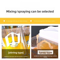 Distributeur de jus en acier inoxydable de qualité commerciale à prix d'usine pour limonade, thé glacé, granita – Équipement de comptoir