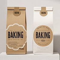 Étiquettes alimentaires en gros personnalisables en papier kraft, autocollants avec logo sur mesure pour emballages de produits surgelés, en conserve, bouteilles et sacs
