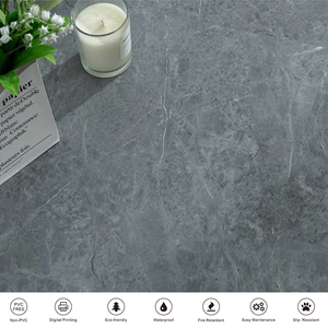 Rpet พื้นในร่ม6มม. ติดตั้งง่ายความร้อน & กันน้ำสำหรับสำนักงานโรงเรียนโรงพยาบาลห้องนั่งเล่นวิลล่า - Product Image 2