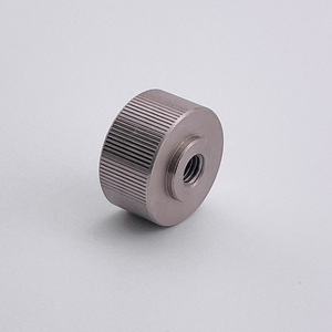 Minhui Mw Stainless Steel Industrial Knob P-1006S Straight Grain Anti Loosening Embossed Fastener Hand Tightening Screw - Product Image 2