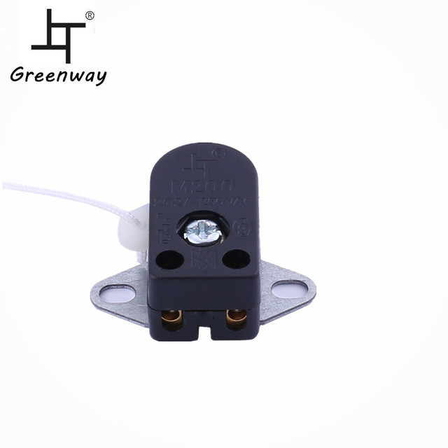 Industrial 2A 250V Wall Pull Cord Switch M200 T85 Durable Plastic Material for Power Control