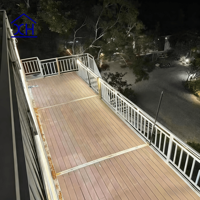 Maison préfabriquée en acier préfabriquée de 20 pieds, 30 pieds, 40 pieds, extensible, extensible, cabine pliable, conteneur, maison préfabriquée de luxe