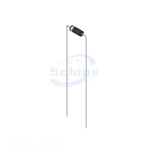 In Stock Components Electronic BZX79-C3V9,143 DO-204AH, DO-35, Axial Diodes - Product Image 1