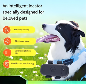 Smart <span class=keywords><strong>Dog</strong></span> Tracker Collar AI GPS para perros Monitor de salud y comportamiento, alertas de escape de valla virtual - Product Image 2