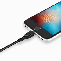 Câble de charge Micro-USB HOCO X20 1M/2M/3M 2.0A à charge rapide avec conducteur en cuivre pur et gaine en PVC pour téléphones mobiles