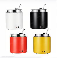 Marmite Chauffe-Soupe Électrique Intelligente en Acier Inoxydable 10L pour Buffets, Restaurants, Hôtels, Traiteurs, Banquets et Fêtes