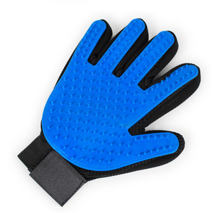 <b>Pet</b> Grooming Glove Blue Right Hand Hair Removal For Cats - Product Image 1