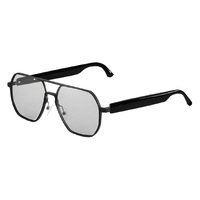 Gafas Inteligentes Tengyan con Lentes Fotocromáticas, Marco de PC+ABS, Carga Magnética, Control Táctil, Música, Llamadas, Monitoreo de Actividad, 70mAh