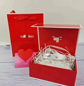 Caja de Regalo Plegable Nueva de Fábrica, Caja de Regalo Roja Clásica para Perfumes y Cosméticos, Marca de Alta Calidad con el Mismo Modelo - Product Image 2