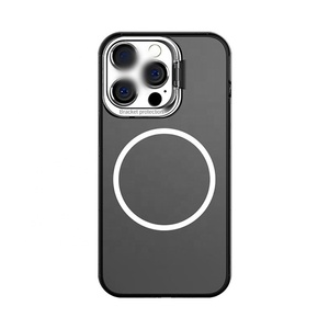 2023 WOWCASEเหมาะสําหรับ<span class=keywords><strong>iPhone</strong></span> 12 <span class=keywords><strong>13</strong></span> โทรศัพท์มือถือกรณีเลนส์วงเล็บแม่เหล็กชาร์จแม่เหล็ก<span class=keywords><strong>iPhone</strong></span> 14 <span class=keywords><strong>PRO</strong></span> MAX - Product Image 4