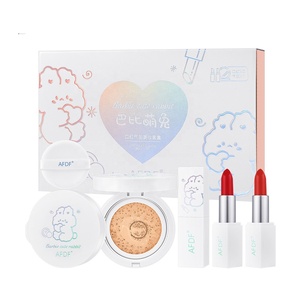 Kaqili lovely <span class=keywords><strong>rabbit</strong></span> beauty box waterproof aircushion BB <span class=keywords><strong>cream</strong></span> velvet lipstick set regalo set di trucco a lunga durata - Product Image 1