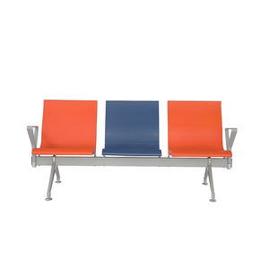 Custom Modern Metal 4 Seater Public Airport Waiting <b>Bench</b> Chair for Gym and Park Use - Product Image 2