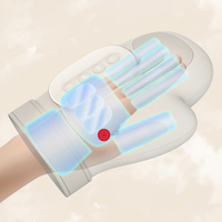 LJ Masseur de main et de poignet personnalisable Air Bag Pétrissage Chauffant Gant de massage sans fil pour soulager la douleur