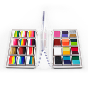 <span class=keywords><strong>Peinture</strong></span> pour le <span class=keywords><strong>visage</strong></span> et le corps activée par l'eau, arc-en-ciel, professionnelle, pour enfants, <span class=keywords><strong>peinture</strong></span> corporelle qui brille dans le noir, fournisseurs de <span class=keywords><strong>peinture</strong></span> corporelle - Product Image 6