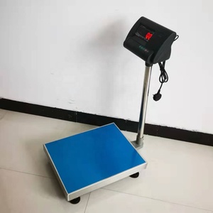 लौह सामग्री इलेक्ट्रॉनिक वजन संतुलन एलसीडी डिस्प्ले ScreenBench पैमाने 600kg डिजिटल मंच वजन तराजू - Product Image 2