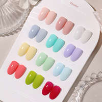 AMO Vernis à ongles en gel 15ml 15g 2025 Trendy Passion Candy Macaron Colors 12 DIY Colors in Bottle
