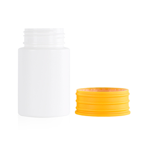 Pharmaceutical Grade White <b>Bottle</b> with Child Resistant Seal 150ml 200ml Options for Energy Chews Supplement Powder Container - Product Image 1