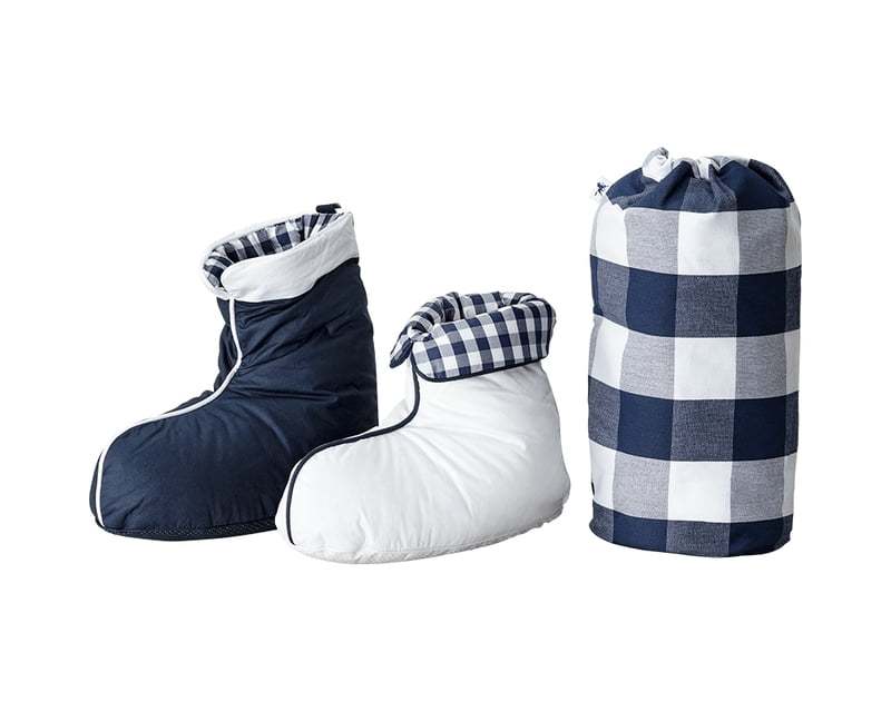 Lightweight Down Feather Filled Quilted Shoe