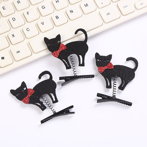 Accesorios para la Cabeza con Temática <span class=keywords><strong>de</strong></span> Halloween: Sombrero <span class=keywords><strong>de</strong></span> Bruja, Calabaza, Fantasma, Murciélago, Gato Negro, Pasadores para el Cabello, Set <span class=keywords><strong>de</strong></span> Regalo para <span class=keywords><strong>Fiesta</strong></span> <span class=keywords><strong>de</strong></span> Halloween y Baile - Product Image 5