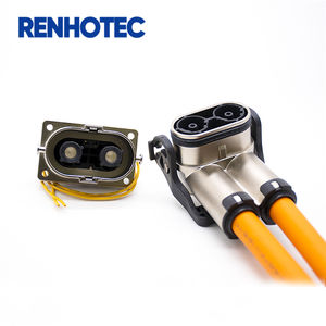 גבוהה מתח מחבר 1000V 125A 150A 200A 300A כבל תקע אוטובוס בר נחושת שקע עם מסוכך לרתום - Product Image 4