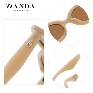 Gafas de Sol Ovaladas DANDA 6305 con Montura Completa UV400, Gafas de Sol de Moda para Mujer - Product Image 3