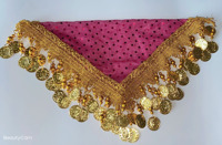 Écharpe à paillettes personnalisée en maille brillante US-Euro Mouchoir de mariée de mariage assyrien Yalikhta