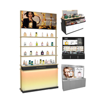 Meubles de présentation pour magasins de détail, présentoirs à parfums peu encombrants pour petits espaces, vitrine de présentation pour magasins de cosmétiques