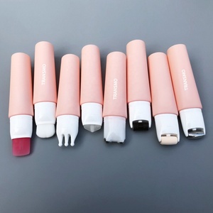 Tubo Aplicador de Cosméticos Ecológico de Plástico con Rodillo de Esponja para Masaje - Product Image 2