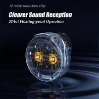Microfono Lavalier Wireless Professionale Plug and Play con Display LED di Potenza Custodia di Ricarica Portatile per Creatori di Contenuti e Registrazioni