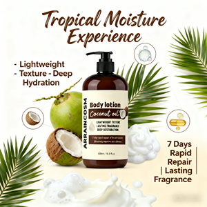 Lotion corporelle quotidienne éclaircissante naturelle hydratante et nourrissante au collagène et à la vitamine E, parfum floral bio, 500 ml - Product Image 6