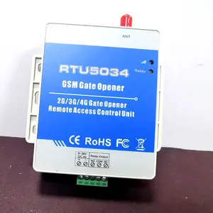 GSM Manufacturer Supplier Smart RTU5024 Upgrade Product Newest GSM SMS Gate Opener SMS Controller RTU5034