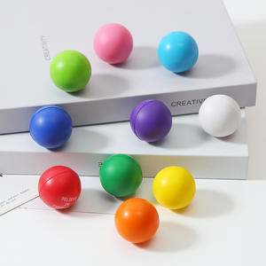 Ontwerp Speelgoed <span class=keywords><strong>4cm</strong></span> Stressbal Met Aangepast Logo Knijp Anti-Stressbal Ronde Vorm <span class=keywords><strong>PU</strong></span> Stressverlichting Bal Speelgoed Stressbal - Product Image 4