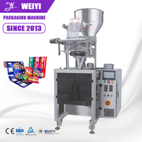 Machine d'emballage entièrement automatique pour sachets de graines, de haricots et d'arachides, avec pesage, pour petites entreprises