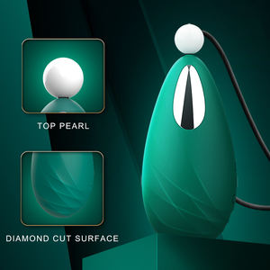 Beryl Jade liontin desain Fashion bergetar untuk telur High-end Masturbator kuat wanita produk dewasa mainan seks cepat orgasme - Product Image 4