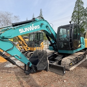 Excavatrice d'occasion de haute qualité SWE90E 9 tonnes avec moteur Kubota et système hydraulique KYB, prête pour la construction SWE30 SWE60 - Product Image 4